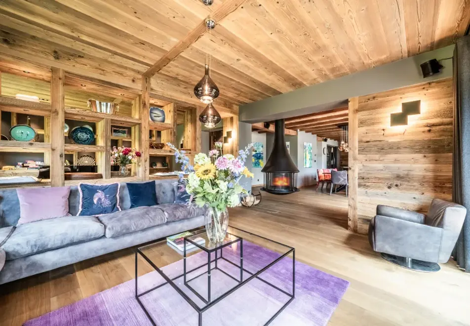 Chalet Kerasia, Morzine (self catered chalet) - Seating area