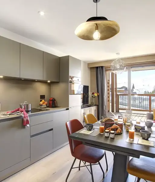 Phoenix Apartments, Alpe d'Huez (self catered apartments) - Building A typical style