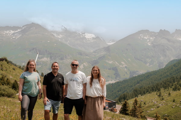 Peak Retreats Team On French Alps Summer Trip