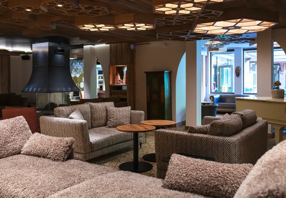 Beauregard, La Clusaz (hotel) - Lounge area