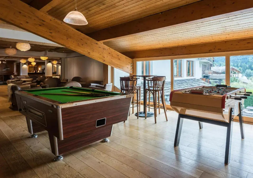 Hotel Le Petit Dru-Morzine-Games area.webp