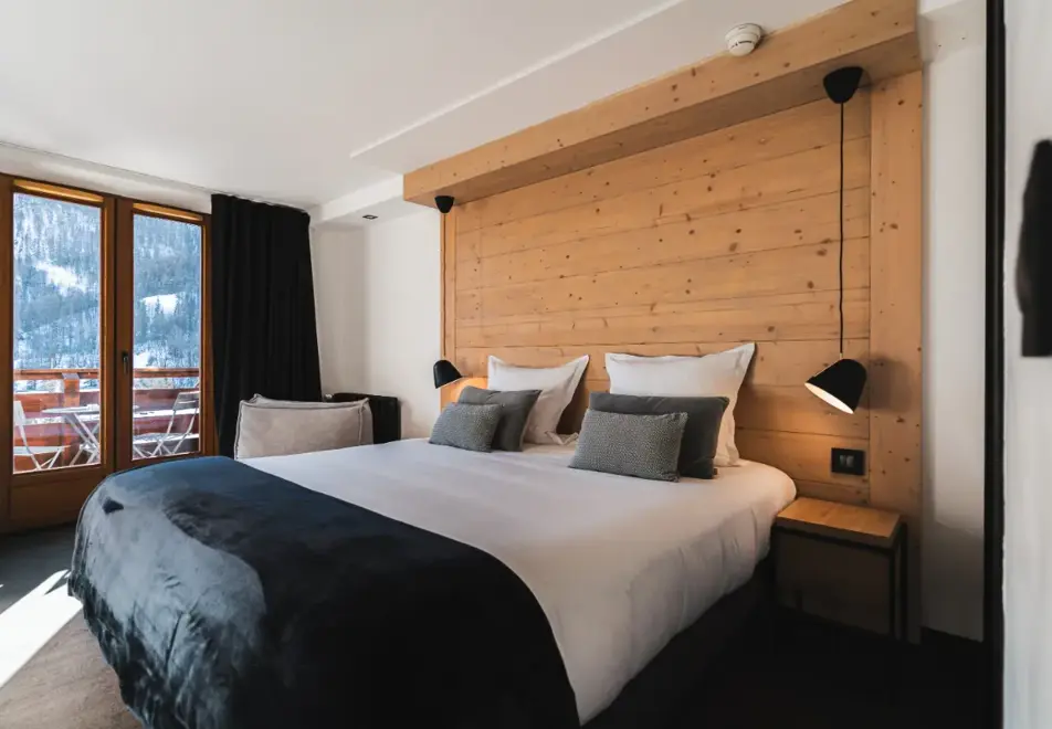 Grand Hotel, Serre Chevalier (hotel) - Typical deluxe room style