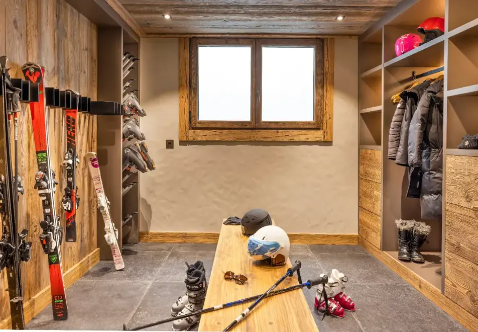 Ancolie, St Nicolas de Veroce (chalet) - Ski room