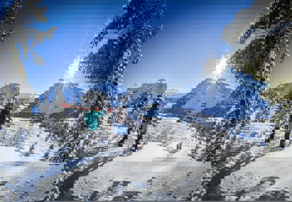 La Clusaz skiing (©DavidMachet)