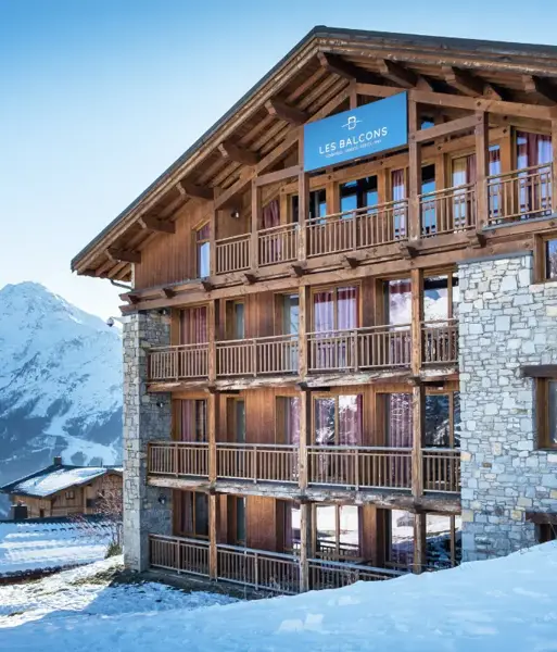 Les Balcons de la Rosière, La Rosière (self catered apartments) - Exterior shot (©ManuReyboz)