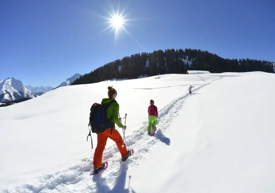 La Clusaz snowshoeing (©David Machet).webp