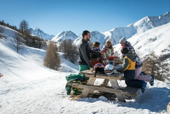 Valloire picnic on the slopes.webp