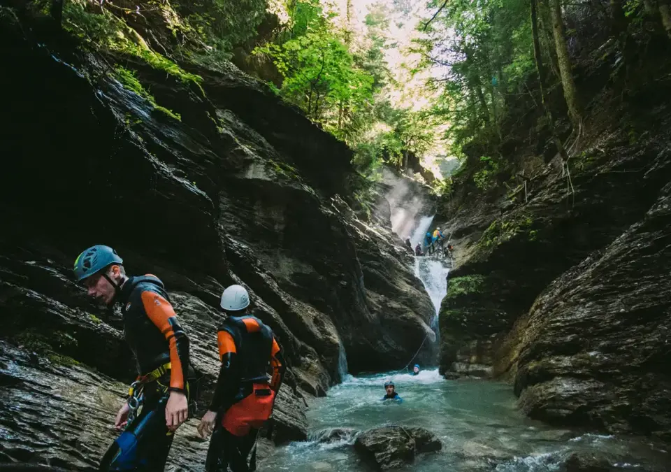 Canyoning in Morzine.webp