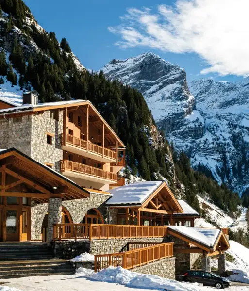Les Hauts de Vanoise, Pralognan-la-Vanoise (self catered apartments) - Exterior shot