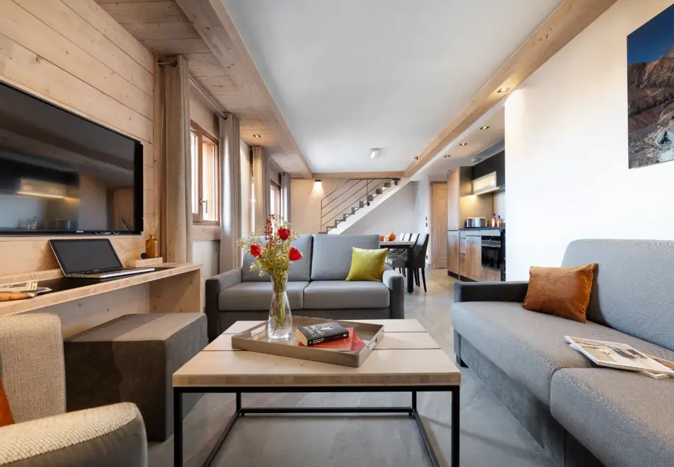 Akoya, Valmorel (self catered apartments) - Typical apartment style (©Studio Bergoend)