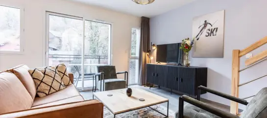 2 bedroom duplex apartment sleeping 5: