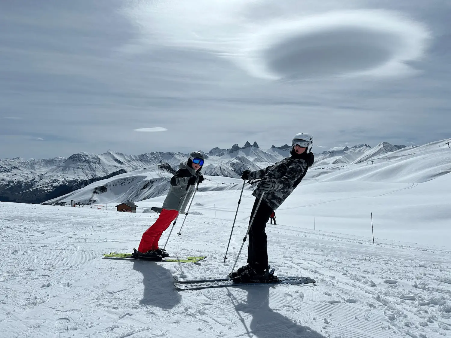 Leaning Into Lenticular Cloud La Toussuire Apr24