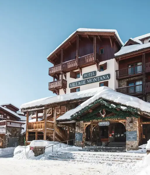 Village Montana, Tignes le Lac (hotel) - Exterior shot (©Norman Giry)