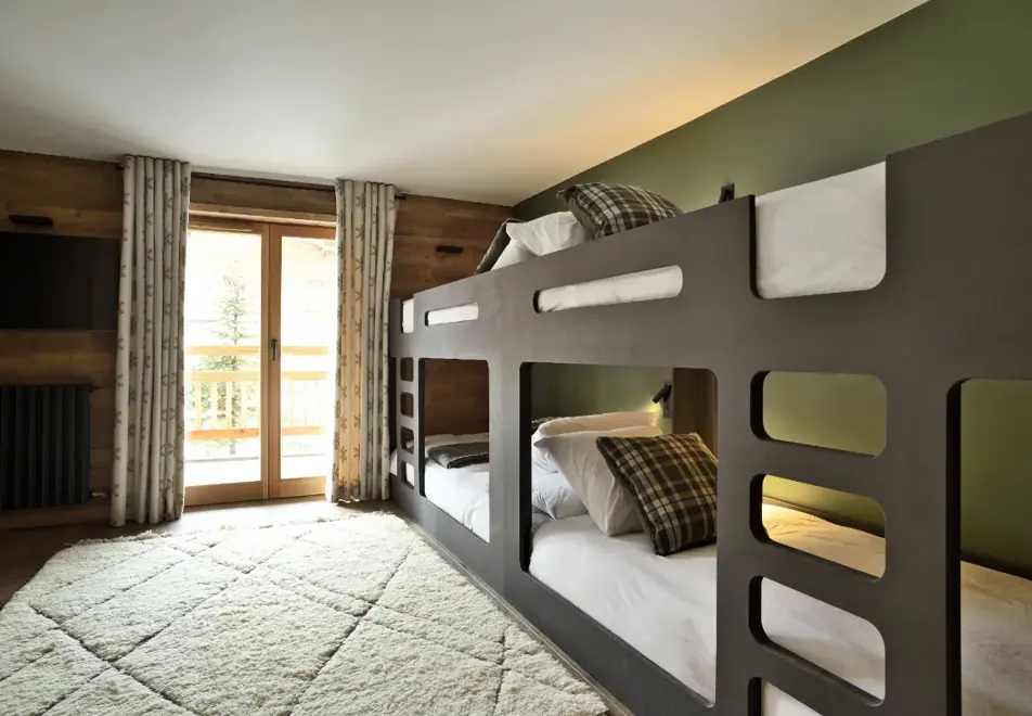 Chalet Fabriel, Montgenevre (self catered chalet) - Quad room