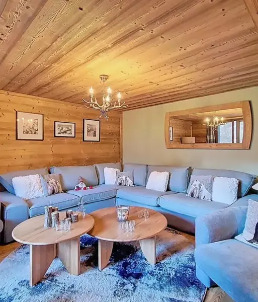Altitude, St Martin de Belleville (self catered apartment) - Living area