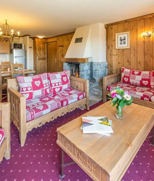 Chalet Le Refuge, La Rosière (self catered apartments) - Typical 6/8 apartment
