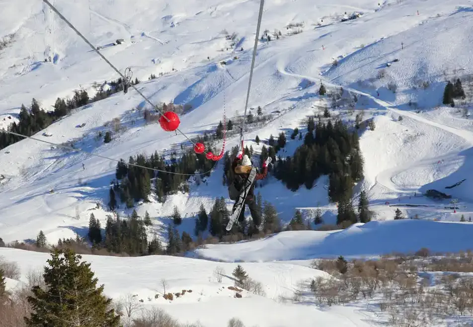 Valmorel zipline