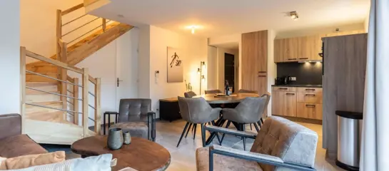3 bedroom duplex apartment sleeping 6: