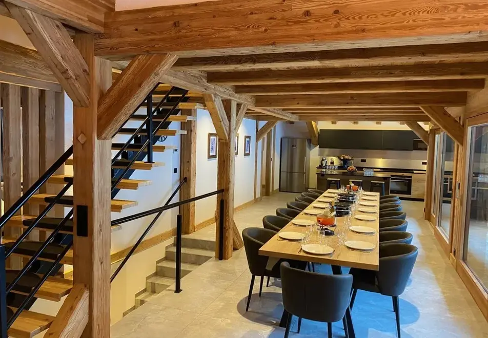 Chalet Le Bon Vieux Temps, Chatel (self catered chalet) - Diner/Kitchen